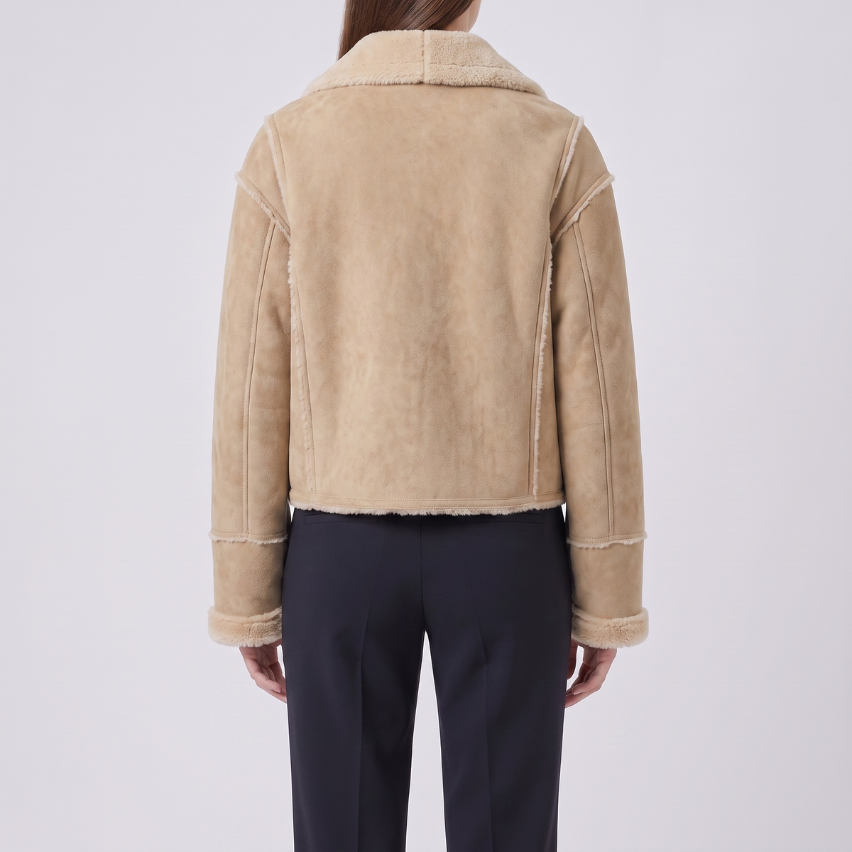 Amélie | Cosy Sherpa-Lined Jacket for Women in Winter